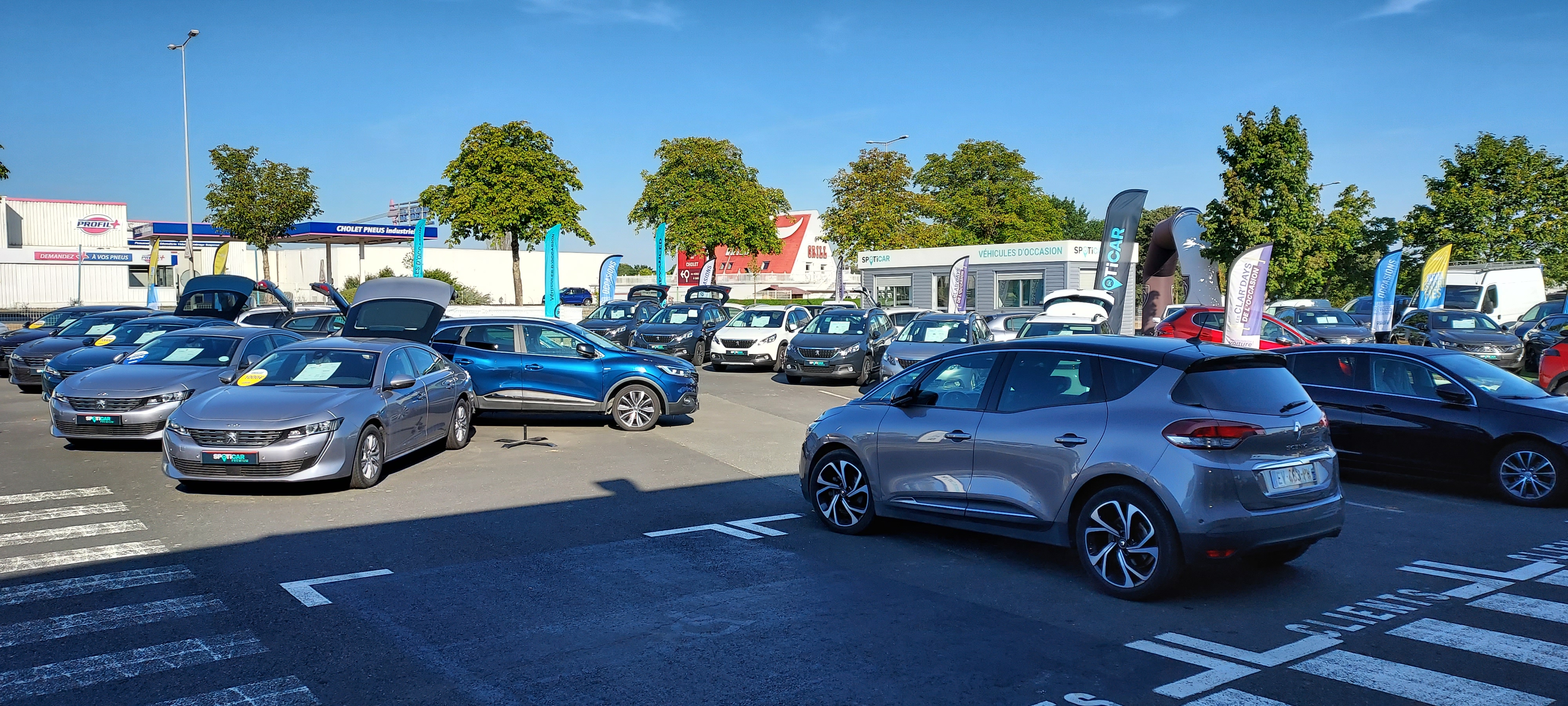parc vo cholet peugeot