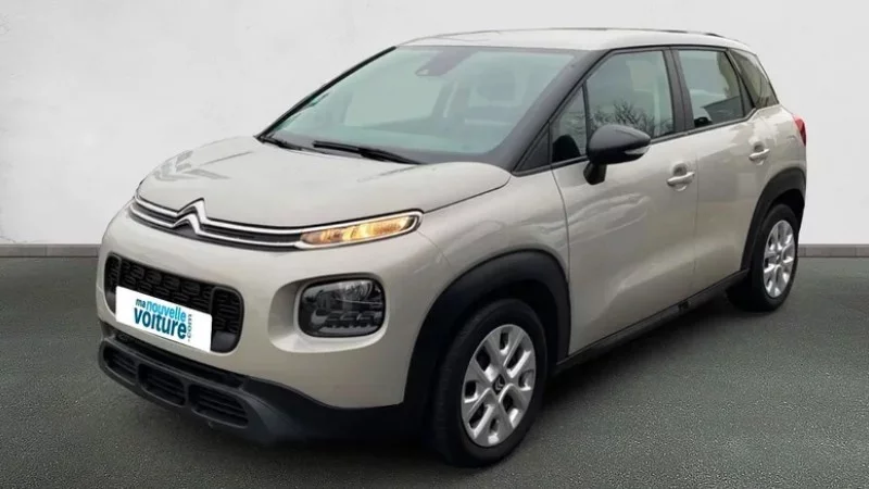 Accoudoir Citroën C3 Aircross 2021 - Simili Cuir Noir - Version Sans Amortisseur