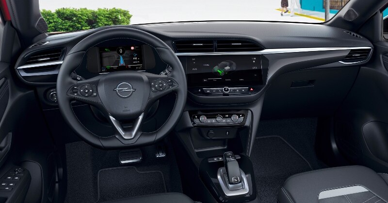 opel corsa interieur ecran tactile compteurs numeriques