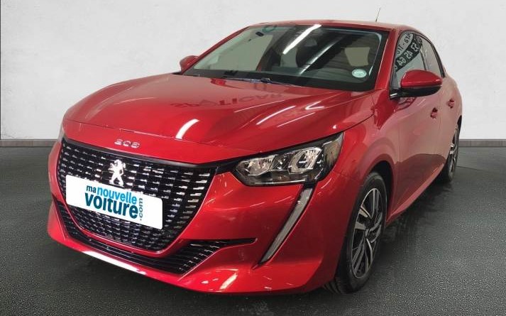 peugeot 208 rouge manouvellevoiture
