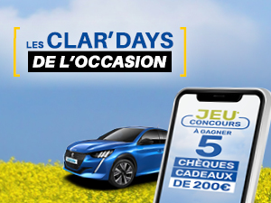 Retrouvez nos Clar'days jusqu'au 2 avril !
