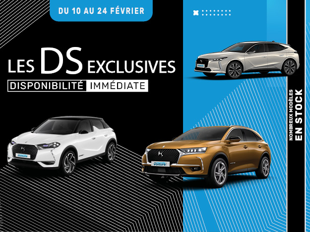 Profitez des Journées DS Exclusives d'occasion