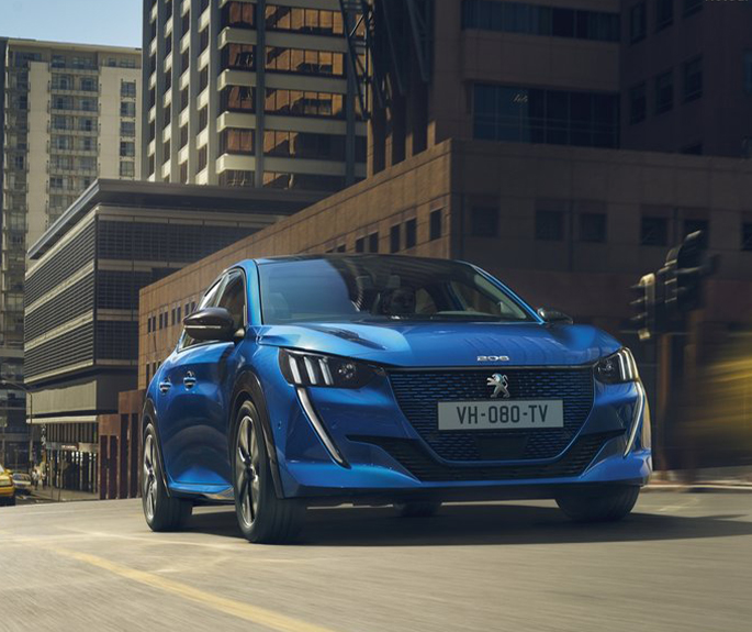 Zoom sur la Peugeot 208 électrique d'occasion