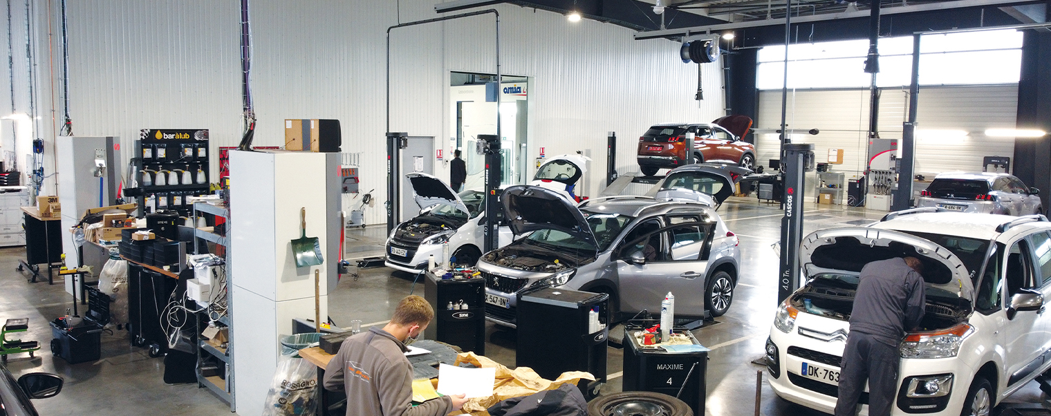 Nos centres de préparation - véhicules d'occasion reconditionnés