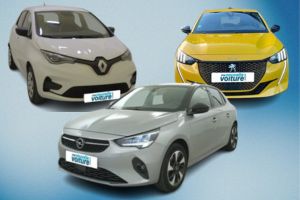 Top 3 des véhicules électriques d'occasion à moins de 20 000 € 