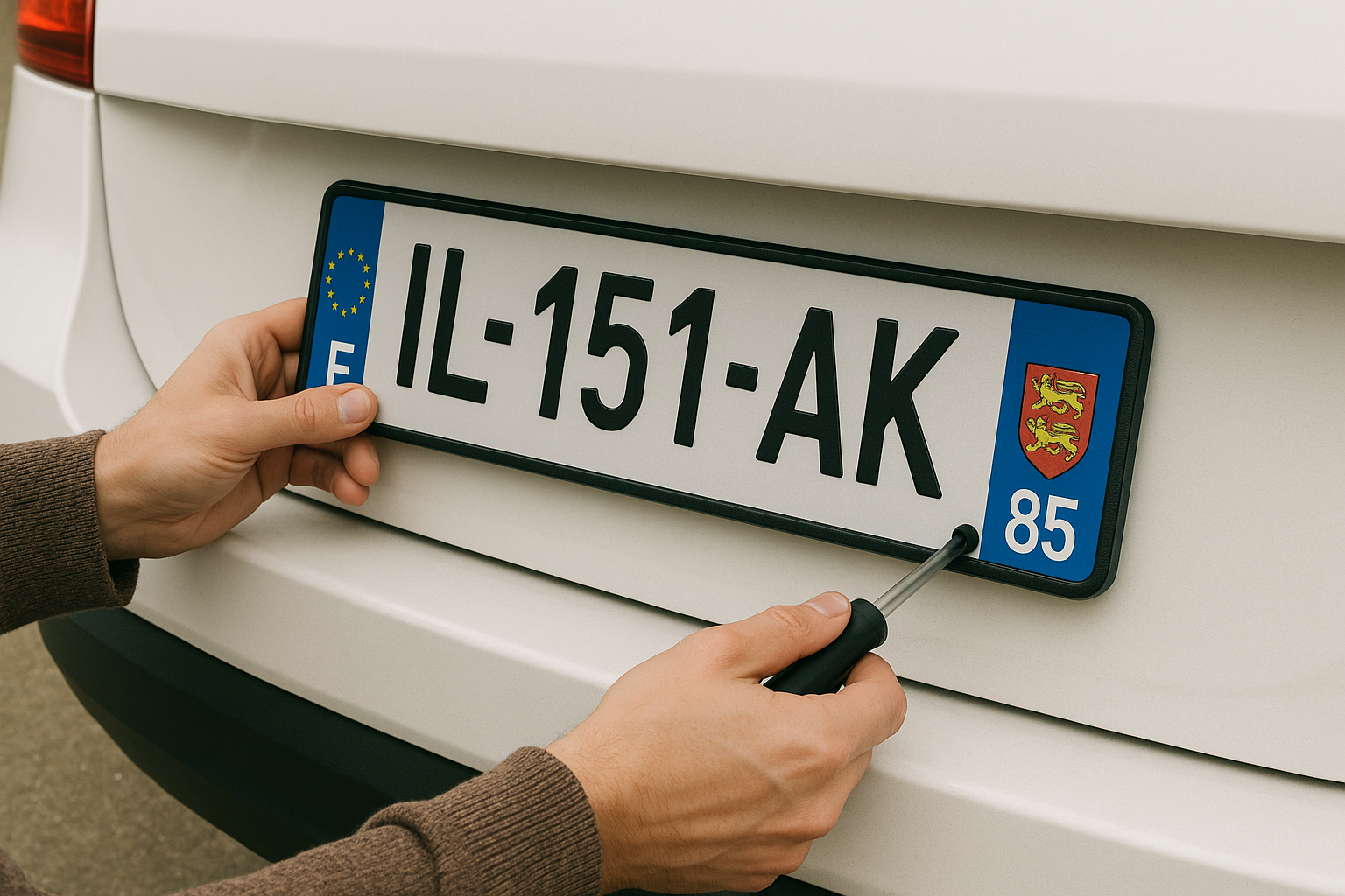 Guide complet pour changer ses plaques d'immatriculation en 2025