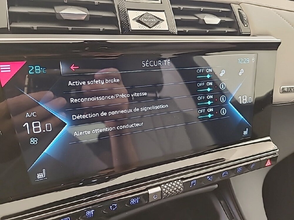 Occasion DS DS 7 Crossback DS7 Crossback Hybride E-Tense 225 EAT8 - Ligne Noire