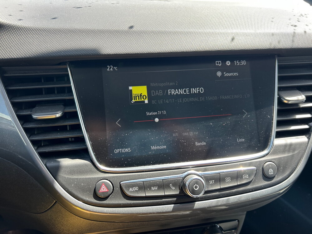 Occasion OPEL Crossland Crossland 1.2 Turbo 110 ch BVM6 - Elegance