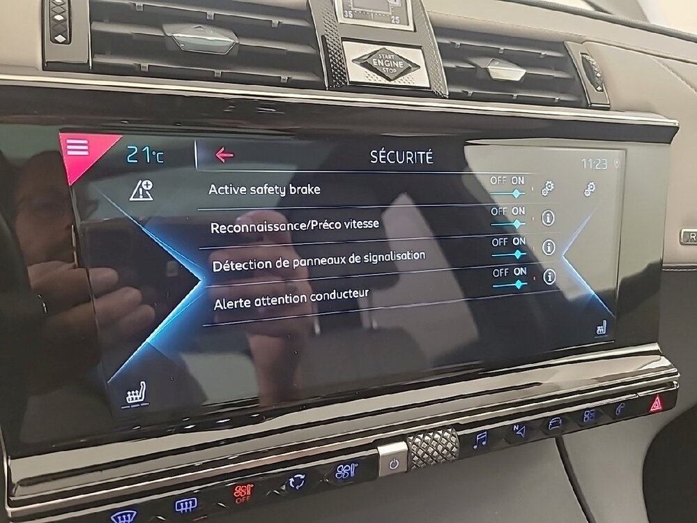 Occasion DS DS 7 Crossback DS7 Crossback Hybride E-Tense 225 EAT8 - Ligne Noire