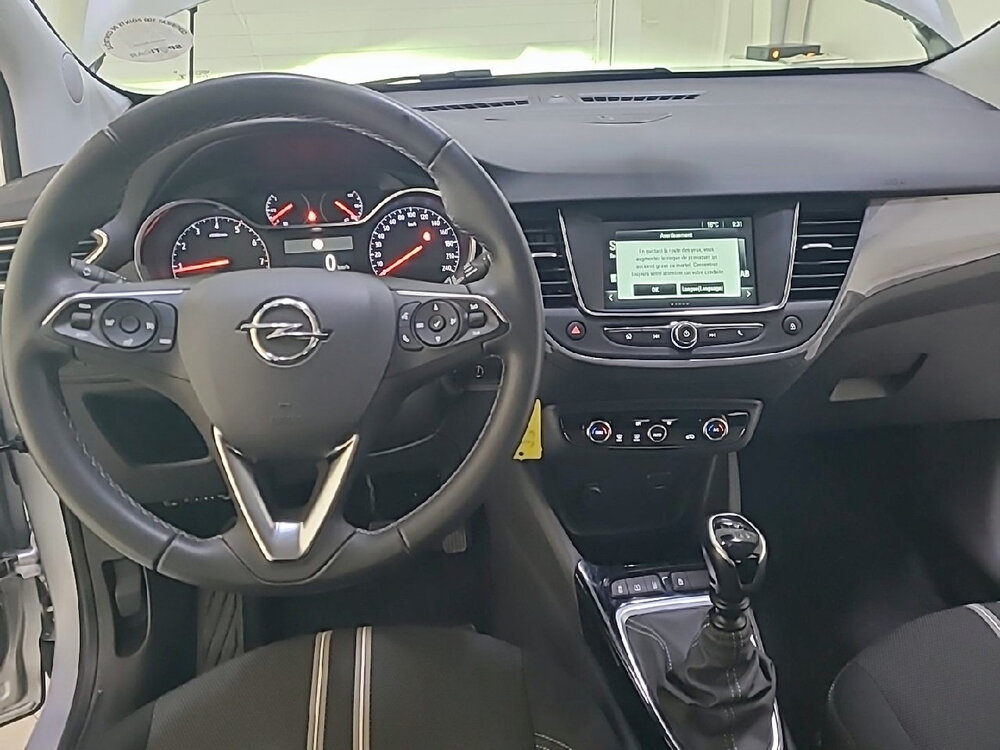 Occasion OPEL Crossland Crossland 1.2 Turbo 110 ch BVM6 - Elegance