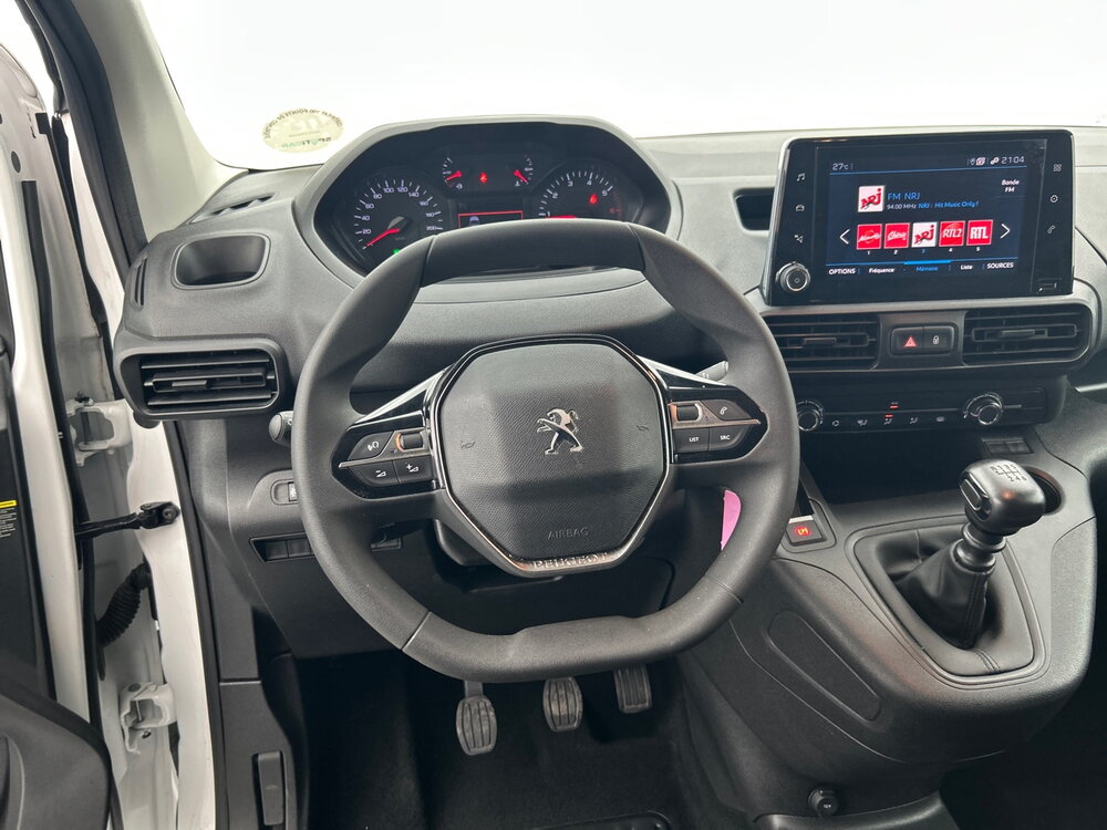 Occasion PEUGEOT Partner PARTNER FOURGON STANDARD 650 KG BLUEHDI 100 S&S BVM6 - ASPHALT