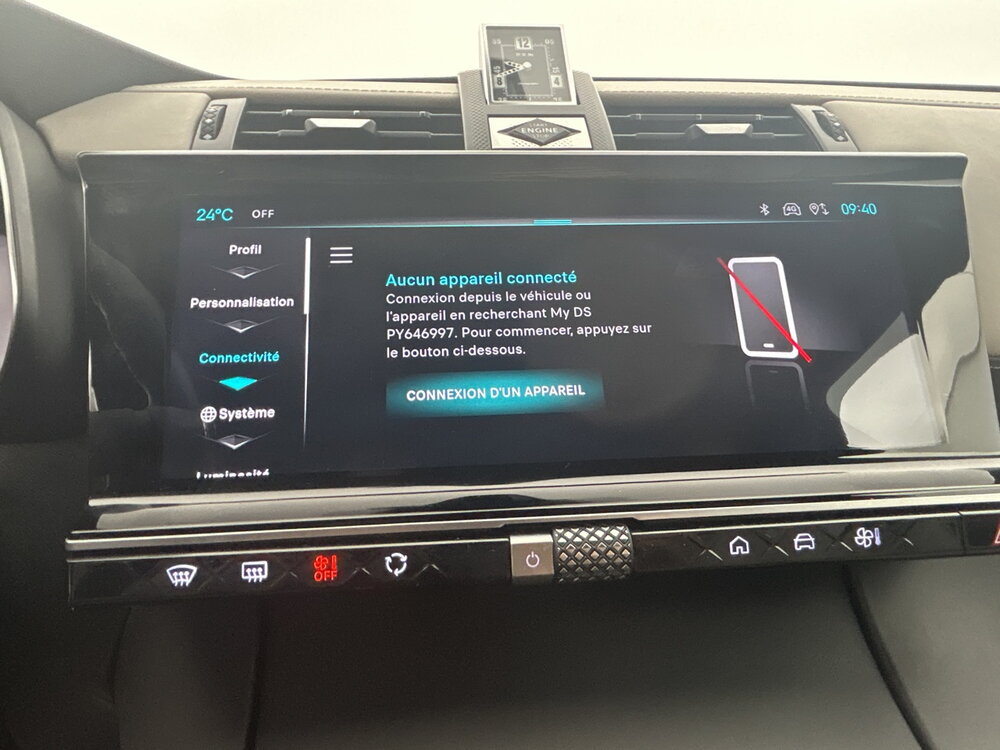 Occasion DS DS7 DS 7 Hybride Rechargeable E-Tense 300 EAT8 4x4 - Esprit de Voyage
