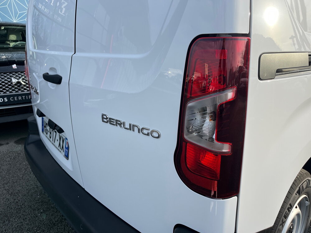 Occasion CITROEN Berlingo BERLINGO VAN TAILLE M 650KG BLUEHDI 100 S&S BVM6