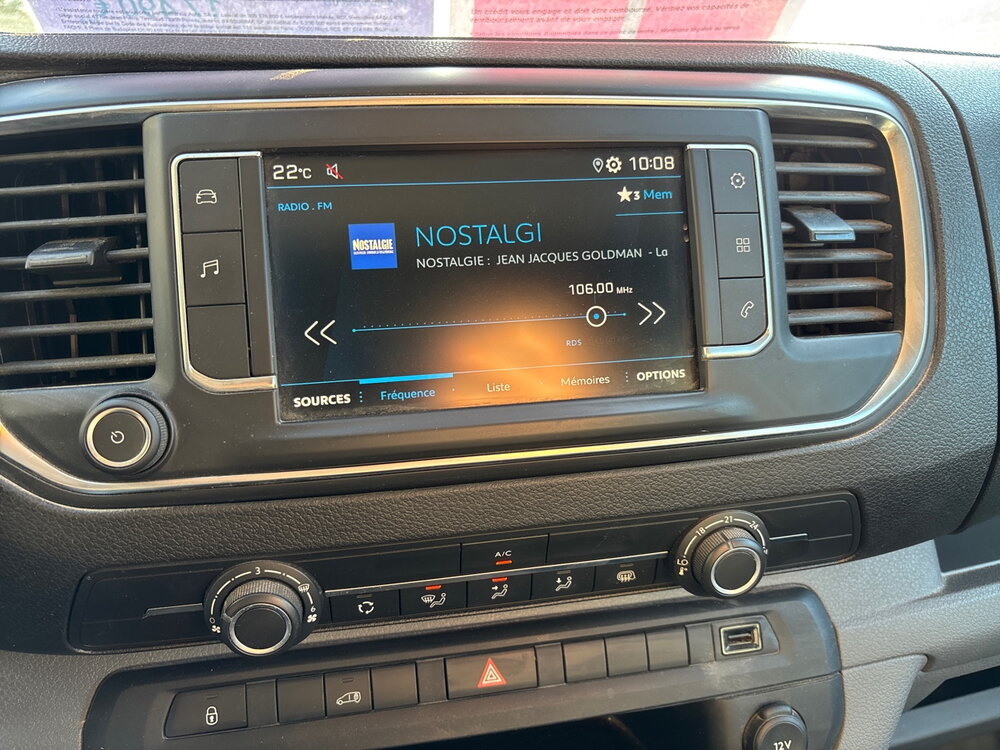 Occasion PEUGEOT Expert EXPERT FGN TOLE COMPACT 1.5 BLUEHDI 120 S&S BVM6 - PREMIUM