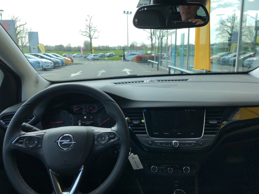 Occasion OPEL Crossland X Crossland X 1.2 Turbo 110 ch BVA6 - Design 120 ans