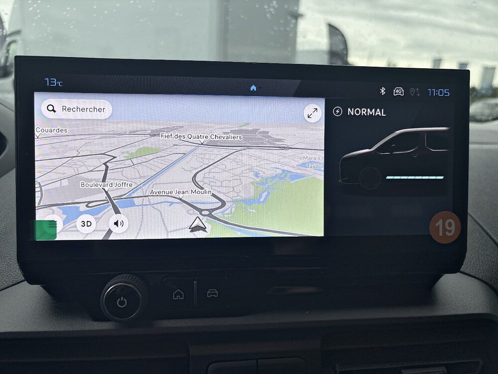 Occasion PEUGEOT Partner E-PARTNER FOURGON M 800 KG 136 CH BATTERIE 51 KWH