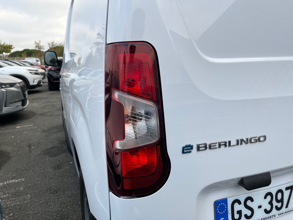 Occasion CITROEN Berlingo Berlingo Van Fourgon Taille M 800kg Moteur électrique 136 ch