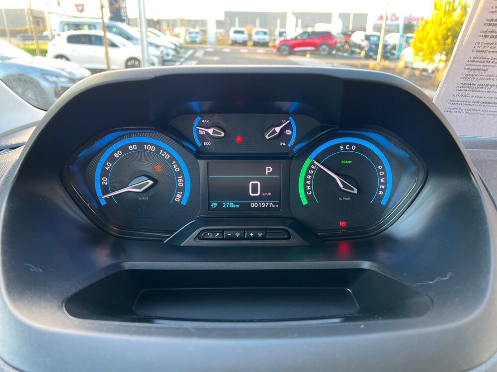 Occasion PEUGEOT Partner E-PARTNER FOURGON M 800 KG 136 CH BATTERIE 50 KWH