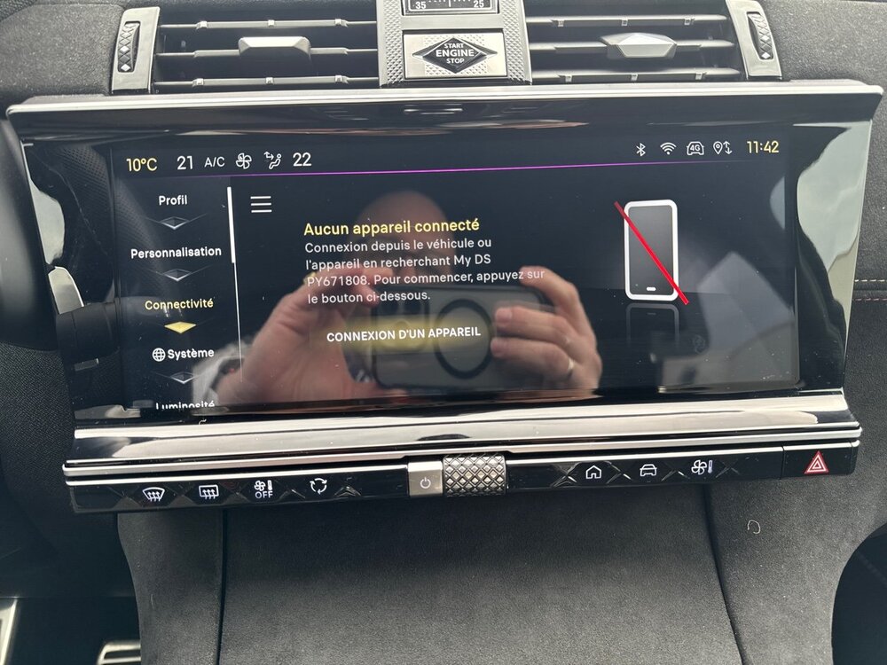 Occasion DS DS7 DS 7 Hybride Rechargeable E-Tense 225 EAT8 - Performance Line +