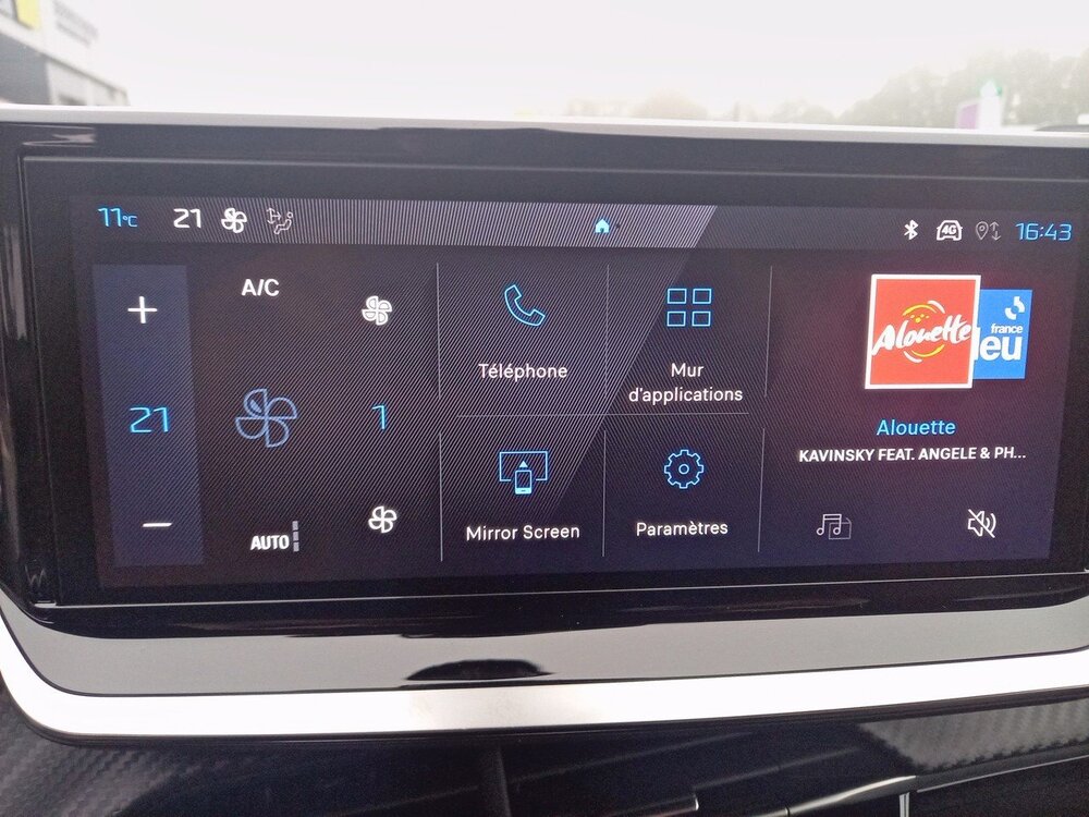 Occasion PEUGEOT 208 208 Hybrid 100 e-DCS6 - Allure