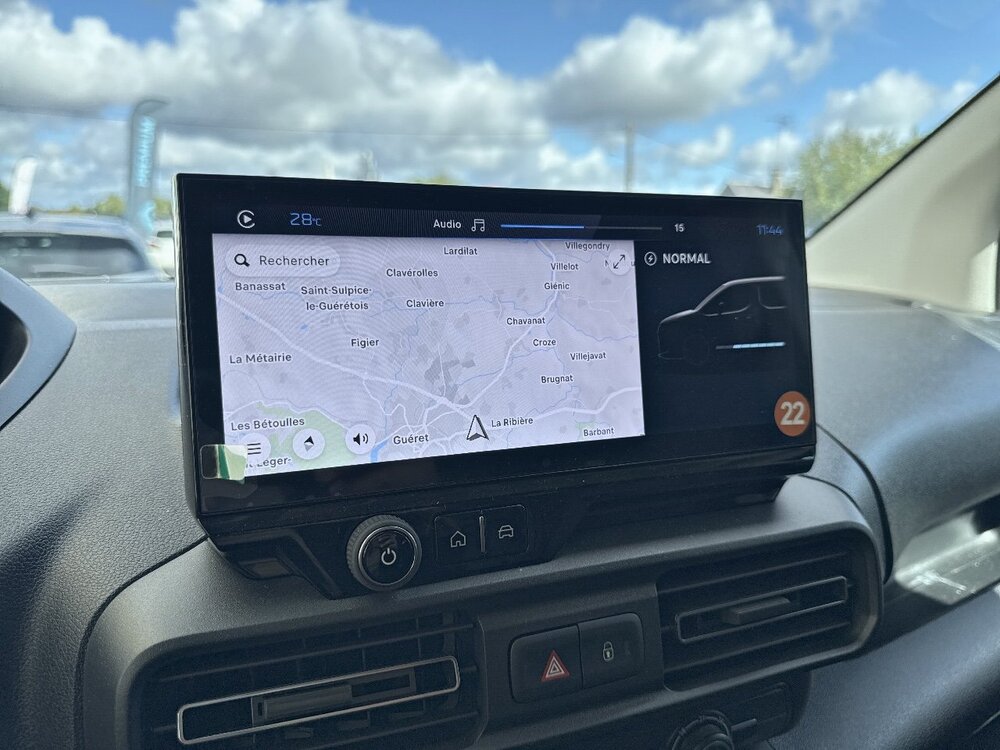 Occasion PEUGEOT Partner E-PARTNER FOURGON M 800 KG 136 CH BATTERIE 54 KWH