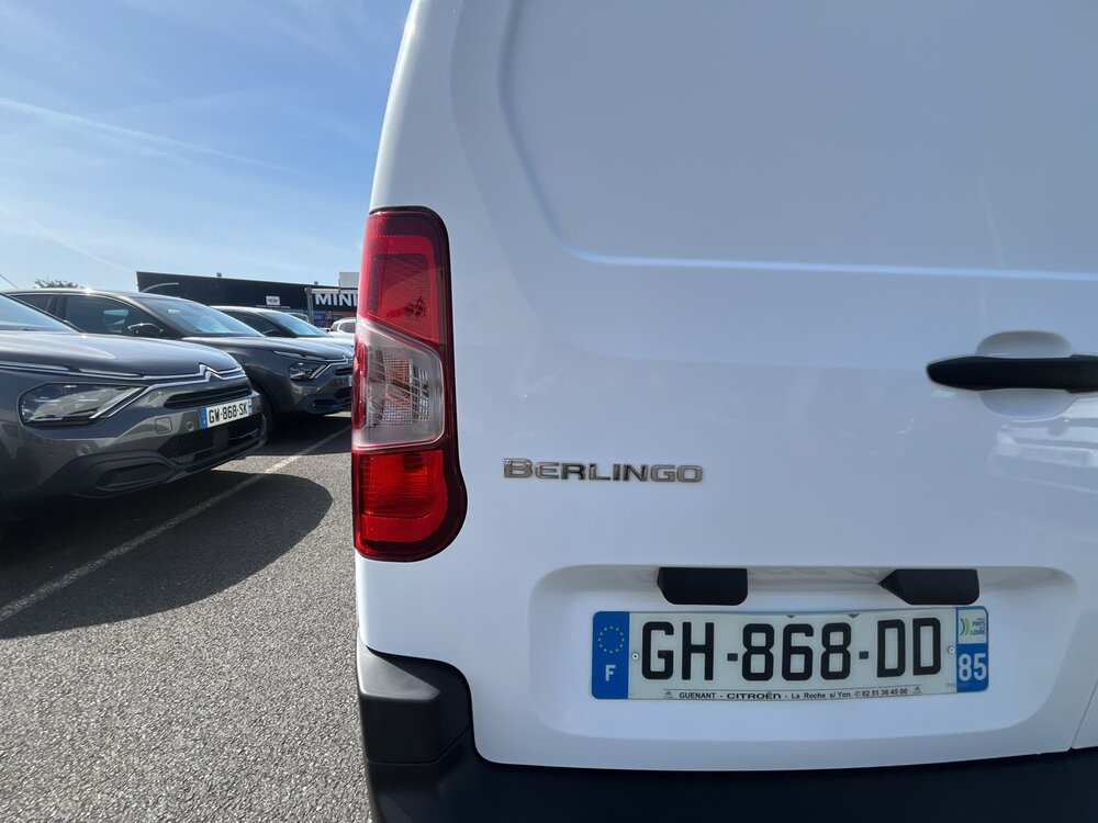 Occasion CITROEN Berlingo BERLINGO VAN M 650 BLUEHDI 100 S&S BVM6 - DRIVER