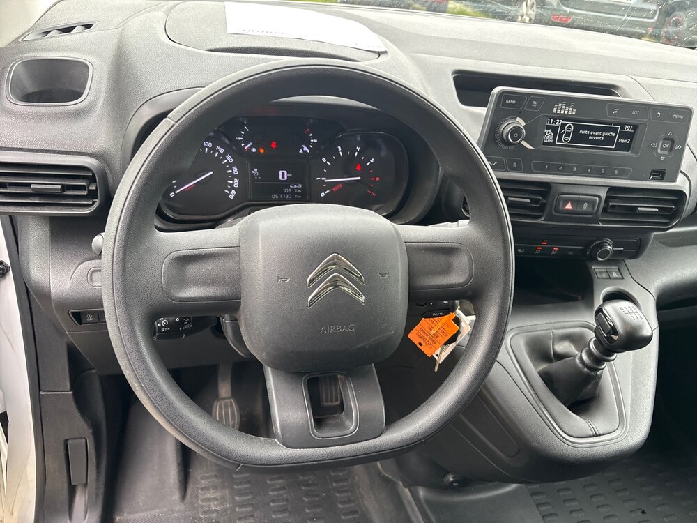 Occasion CITROEN Berlingo BERLINGO VAN M 650 BLUEHDI 100 S&S BVM6 - CLUB