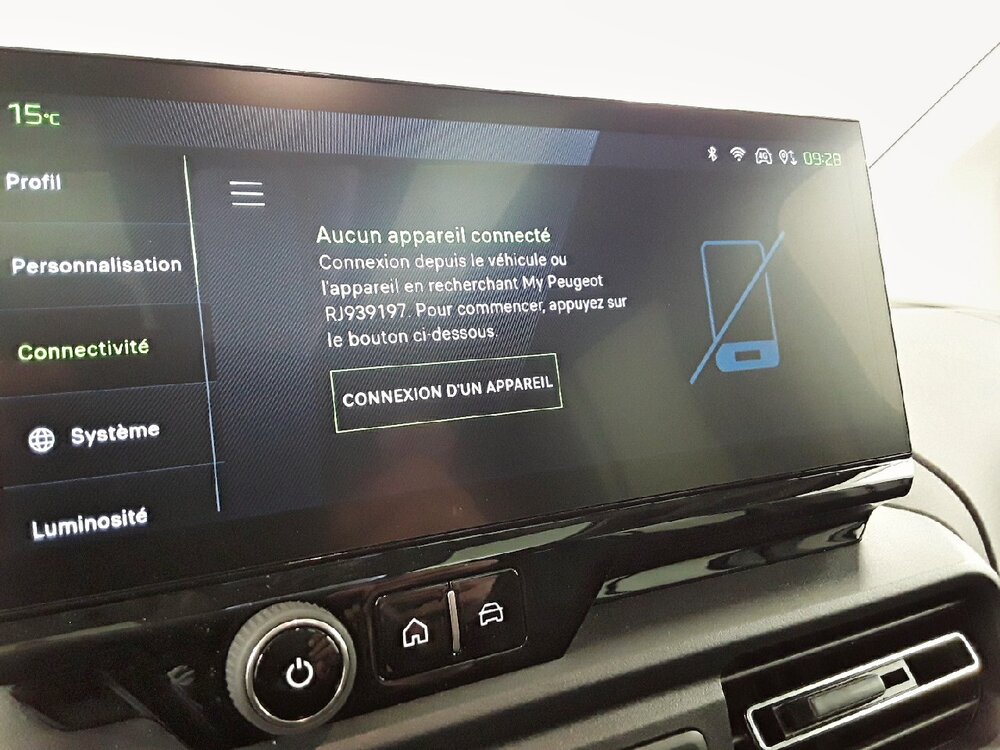 Occasion PEUGEOT Rifter e-Rifter M e136ch Batterie 54kWh 5pl