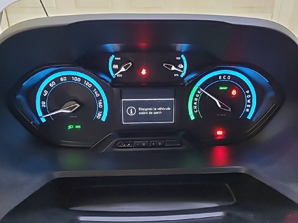 Occasion PEUGEOT Partner E-PARTNER FOURGON STANDARD 800 KG 136 CH BATTERIE 50 KWH - ASPHALT