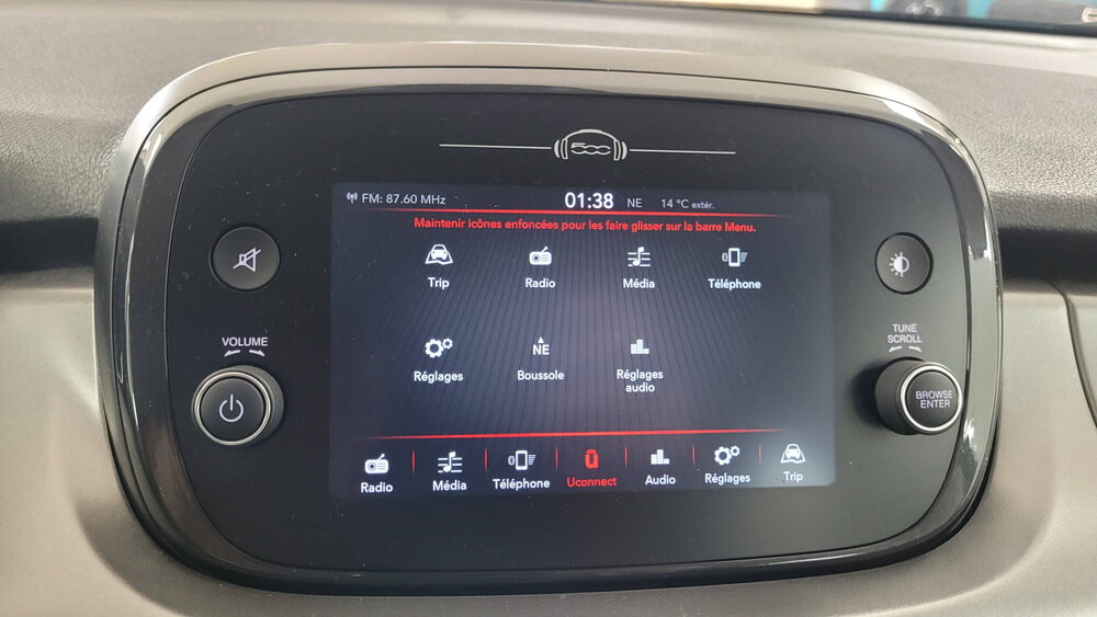 Occasion FIAT 500X 500X 1.0 FireFly Turbo T3 120 ch - Sport