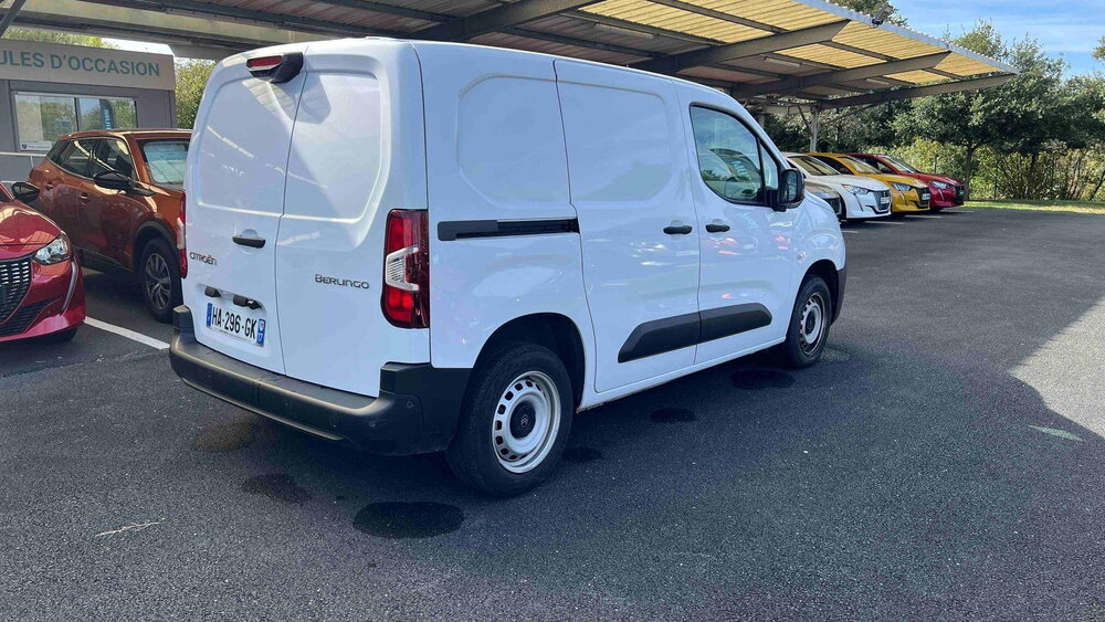 Occasion CITROEN Berlingo BERLINGO VAN TAILLE M 650KG BLUEHDI 100 S&S BVM6
