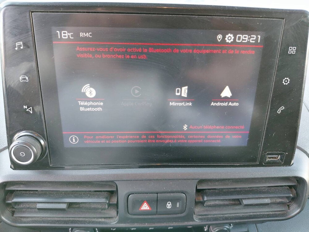 Occasion CITROEN Berlingo BERLINGO VAN TAILLE M 650KG BLUEHDI 100 S&S BVM6