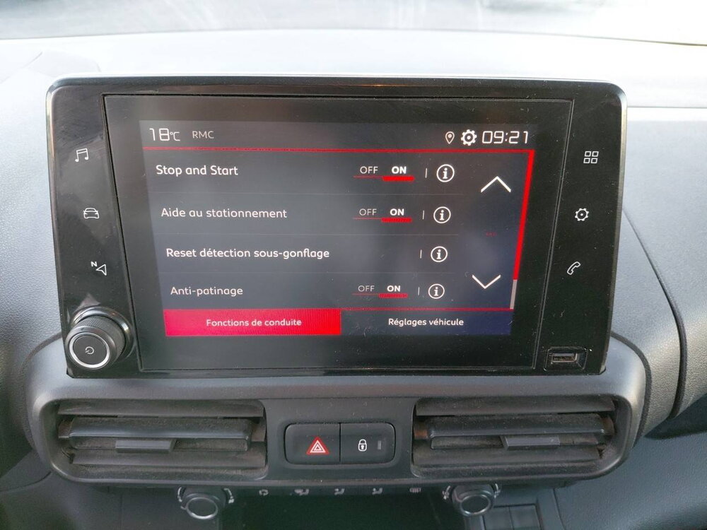 Occasion CITROEN Berlingo BERLINGO VAN TAILLE M 650KG BLUEHDI 100 S&S BVM6