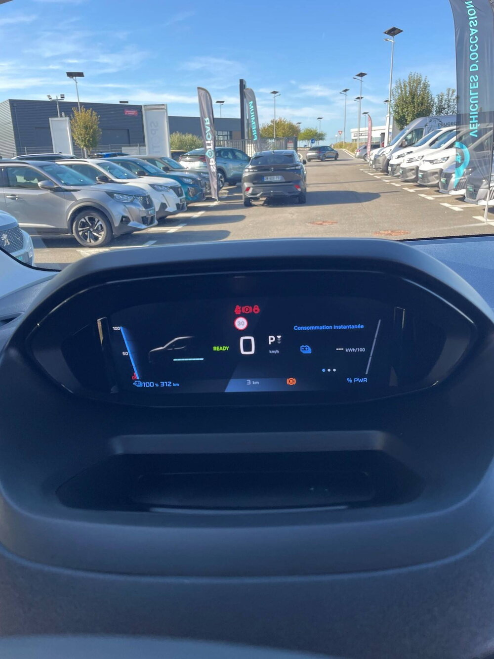 Occasion PEUGEOT Partner E-PARTNER FGN 136 CH M CHARG UT MAJ 54 KWH AUT