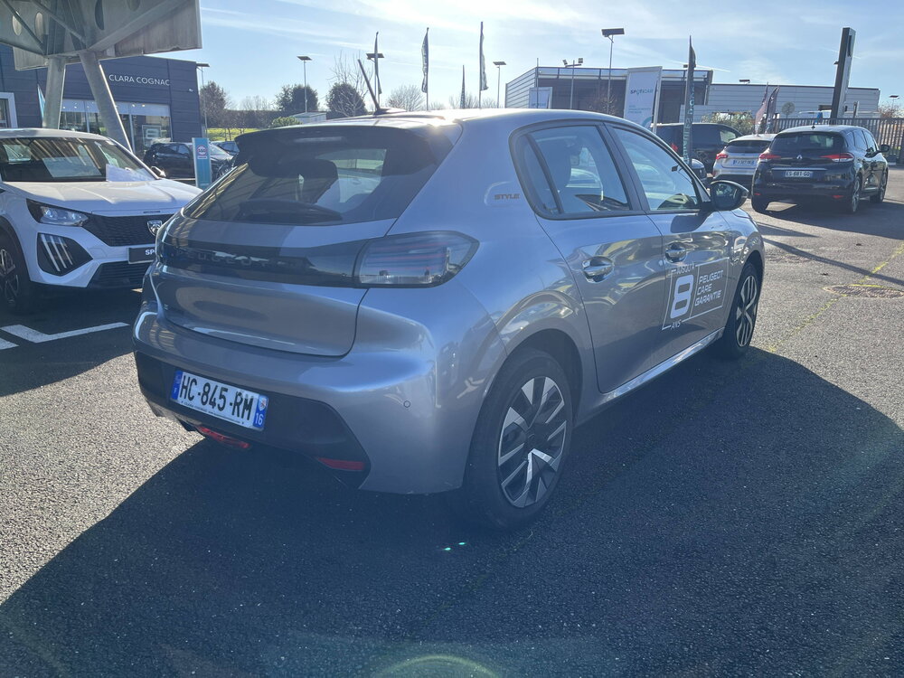 Occasion PEUGEOT 208 208 Electrique 50 kWh 136ch - Style